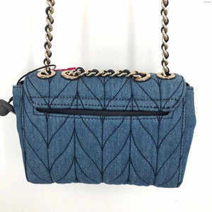 KATE SPADE Lt Blue Denim Quilted Small Crossbody Purse