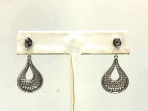 Silver Pre Loved Rhinestone ss Earrings