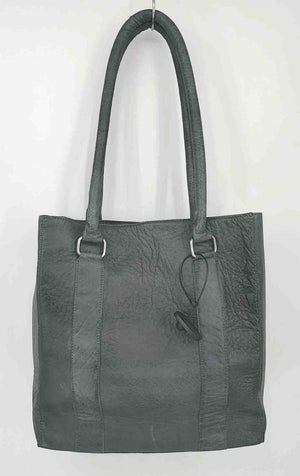 STS Green Leather Shoulder Bag Purse