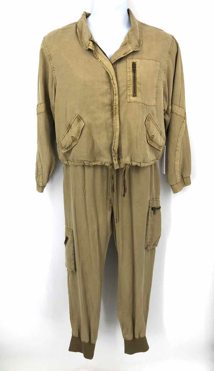 YFB - YOUNG FABULOUS & BROKE Lt Olive Tencel Jacket & Pants Pants Set