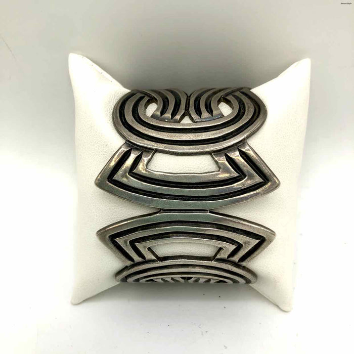 TAXCO Sterling Silver Modernist Cuff ss Bracelet