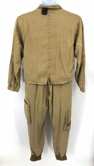 YFB - YOUNG FABULOUS & BROKE Lt Olive Tencel Jacket & Pants Pants Set