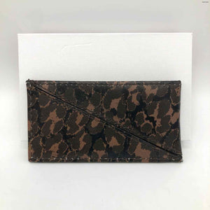 HAMMITT Brown Pre Loved Print Card Holder Wallet