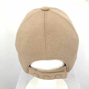 BURBERRY Beige Monogram Cap Hat