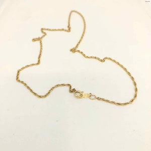 14K Gold 15" 14k-Necklace