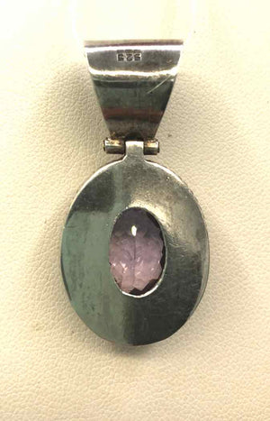 Silver Amethyst ss Pendant